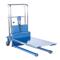 Hefti-Lift, draagbare voetpomp, 60 x 54 inch formaat, 400 lb., blauw