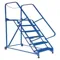 Maintenance Ladder, 6 Step, Perforated, Steel