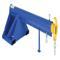 Telescoping Lift Boom, Blue / Yellow 4000 Lb. Capacity, 30 Inch Wide Forks