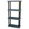 Plastic Bulk Shelf And Storage, 36 Inch x 16 Inch Size, 4 shelf