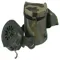 Plastic Warning Siren Hand Crank, Army Green