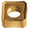 Square Milling Insert, 3/8 Inch Inscribed Circle, 1/64 Inch Corner Radius