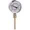 Bimetal Thermometer, 1/2 Inch Inlet, -22 To 122 Deg. F