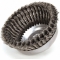 Knot Wire Cup Brush Threaded Arbor 6 inch