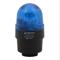 Industrial Signal Beacon, 58mm, Blue, Flashing Strobe, IP65, Tube Mount, 24 VDC