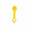 Grease Fitting Cap, Plastic, Yellow, 1 21/32 Inch Overall Length, Long, 10 PK