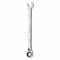 Ratcheting Wrench, 12 Points, 11/32 Inch Head Size, 5-7/8 Inch Length, Steel