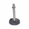 Leveling Mount, 1 Inch-8, 3.74 Inch Size Bolt Length, Stainless Steel, Nylon, Rubber Pad