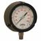 Process Pressure Gauge, 0 To 300 Psi, 4 1/2 Inch DiaL, 1/2 Inch Npt Male, Bottom