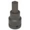 Impact Hex Bit Socket, 3/4 Inch Drive, 6 Point, 3-9/32 Inch Size