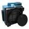 Negative Air Machines, Abs Plastic, 99.97 Cadr Rating, Particulate Filtration, Blue