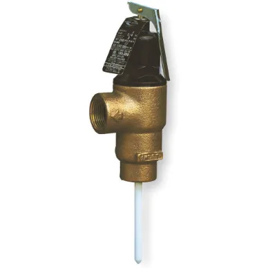 CASH ACME Temperature and Pressure Relief Valves