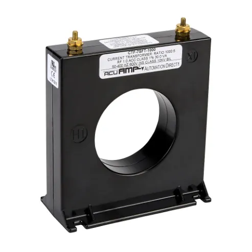 AC Current Transformer, Solid Core, 1000A Primary, 5A Secondary