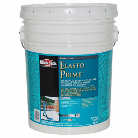 Elasto Prime acrylafdichter en primer, acryl dakcoatings, elastomeer polymeer, wit