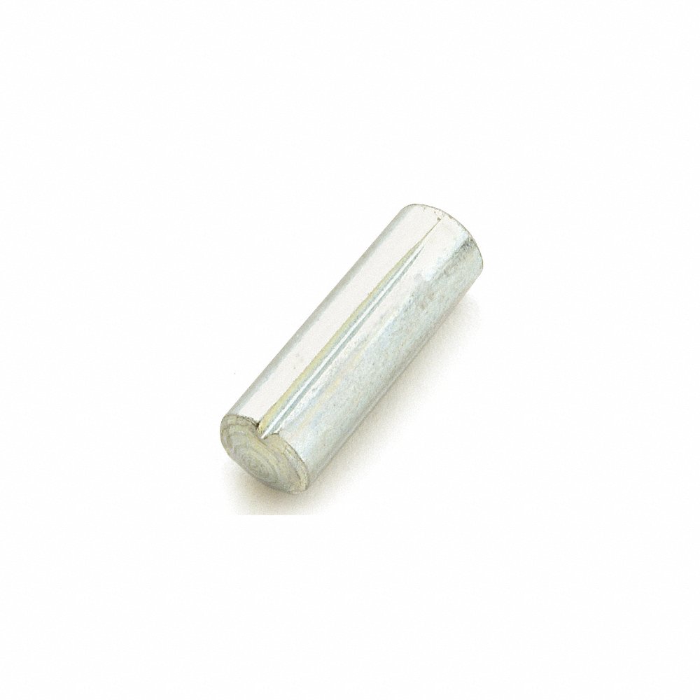 Gegroefde pin, A zink, 1 x 0.329 maat, 25 stuks