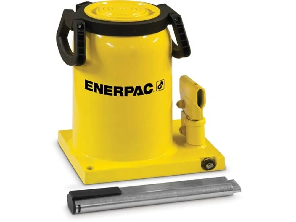 ENERPAC GBJ050A Hydraulic Steel Bottle Jack, With 50 Ton Lifting Capacity | CE9ZTH 55PV48