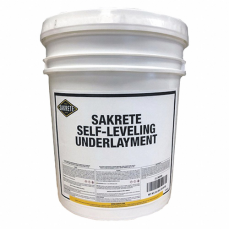 Betonnivelleringsmiddel, zelfnivellerende onderlaag, cement, containerformaat van 50 lb, emmer