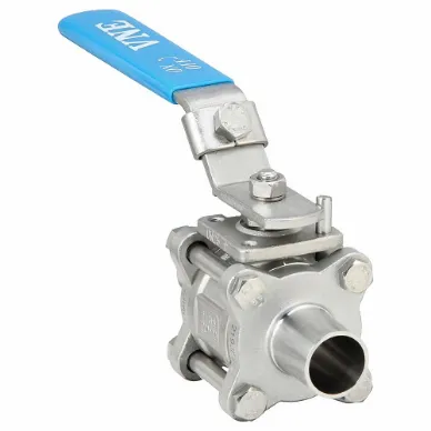 VNE STAINLESS Sanitary Ball/Shut Off Valves